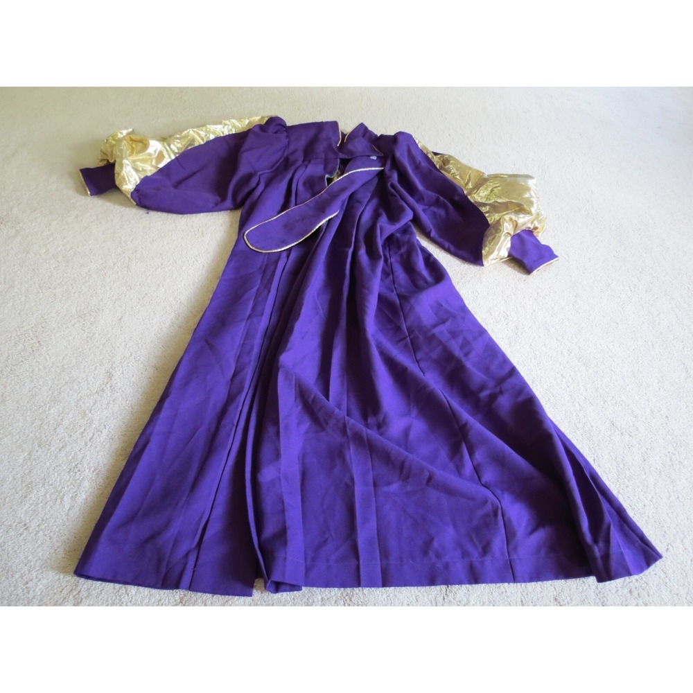 Women's Catholic Purple Robe Dress Medium Choir Clergy Religious Vestment